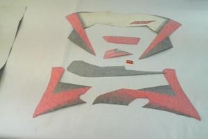 DECALCO SERIE FRONTALE RSV 1000 APRILIA AP8177424