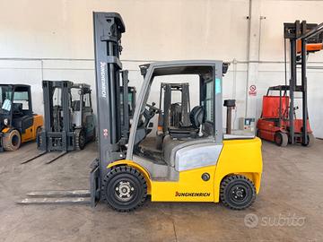 CARRELLO ELEVATORE MULETTO DIESEL JUNGHEINRICH 25 