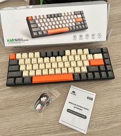Ziyoulang K68 60% Wireless Mechanical Keyboard