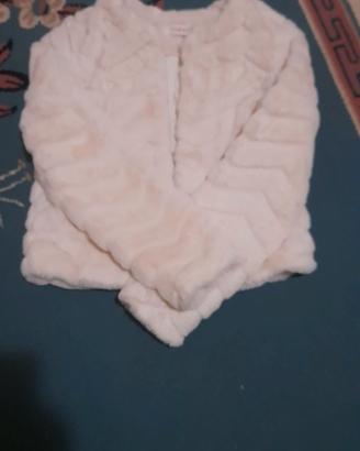 Eco-pelliccia bianca soffice - Coprispalle elegant