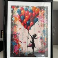 Diamond painting con cornice 30x40