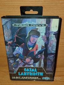 Fatal Labyrinth Sega Megadrive Completo 