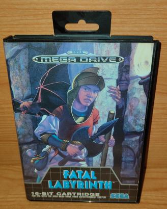 Fatal Labyrinth Sega Megadrive Completo 