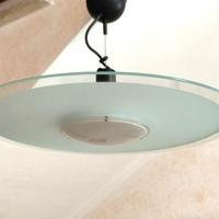 lampadario sospensione diametro 62cm forma a disco