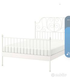 Letto matrimoniale ikea leirvik nuovo