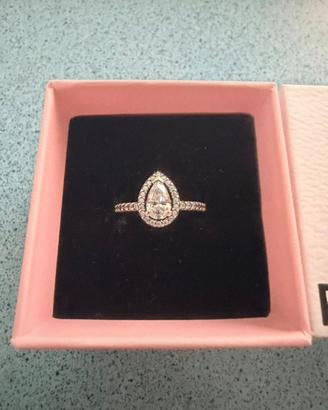 Anello Pandora a goccia come nuovo con certificato