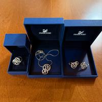 Collana, Orecchini e Anello Swarovski