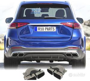 TERMINALI SCARICO MERCEDES GLE W167 19- LOOK GLE63