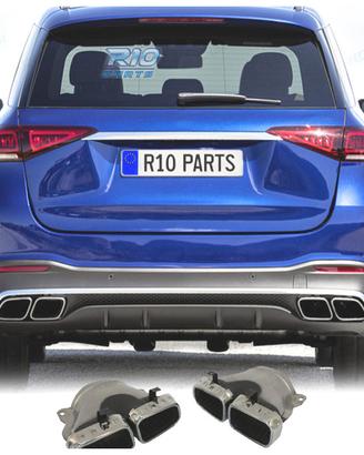 TERMINALI SCARICO MERCEDES GLE W167 19- LOOK GLE63