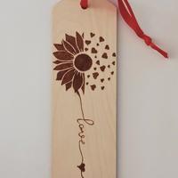 Segnalibro in legno di betulla 