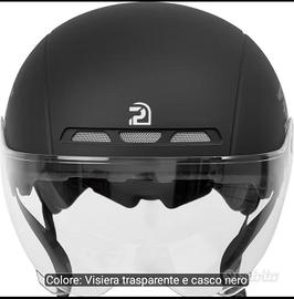 CASCO x BIKE/MONOPATTINO/ROLLER SKATE con VISIERA