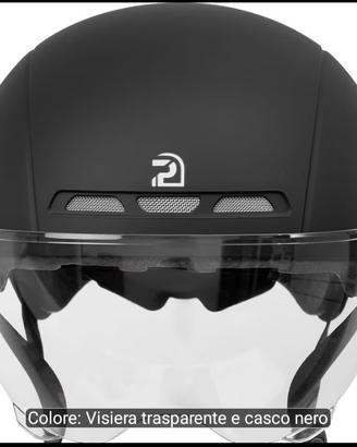 CASCO x BIKE/MONOPATTINO/ROLLER SKATE con VISIERA