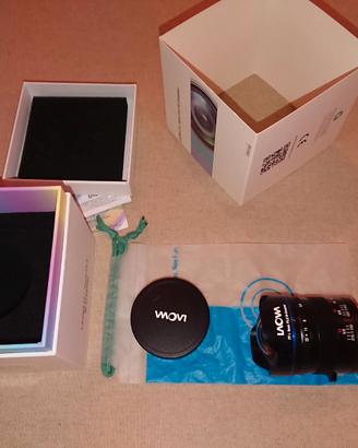 Obiettivo LAOWA 9mm 5.6fullframe rettilineare Sony