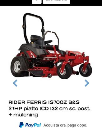 taglia erba ferris Is 700