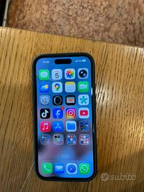 Iphone 15 pro 256 gb titanio nero