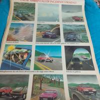 poster scuola guida anni settanta 