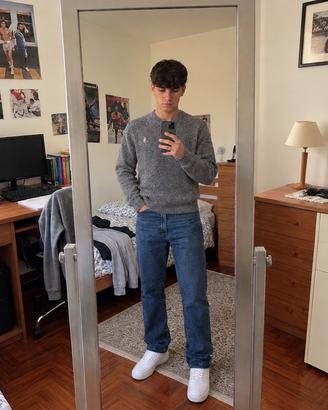 Maglione Polo Ralph Lauren Uomo Grigio - Taglia M