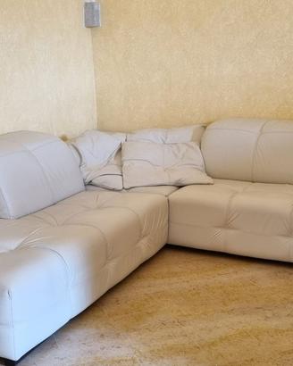 DIVANO IN PELLE  "Divani&Divani"