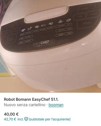 robot da cucina 