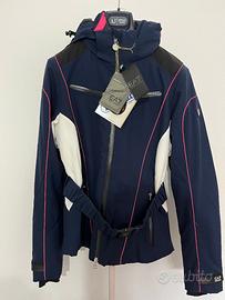 Giacca SCI ARMANI donna rosa blu EA7 - NUOVA