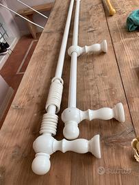 Coppia bastoni per tende