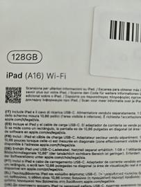 ipad A16 11pollici