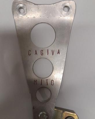 piastra fissaggio terminale di scarico Cagiva Mito