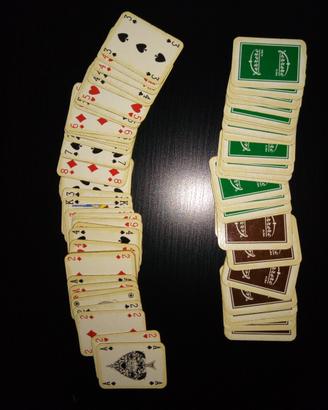 Carte da gioco Ferrero mini+Carte da briscola mini