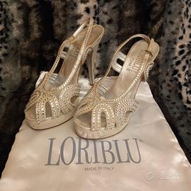 loriblu scarpe sandali swarovski sposa Abbigliamento e Accessori