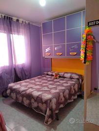 cameretta a ponte con cabina armadio 