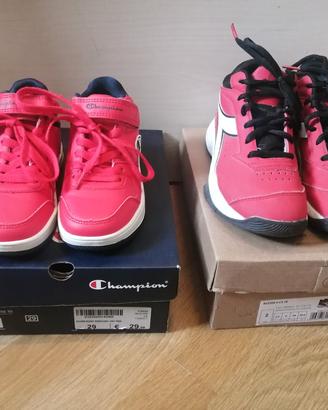 Scarpe basket bambino n. 29 e 34