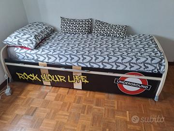 Letto singolo (con sottoletto)