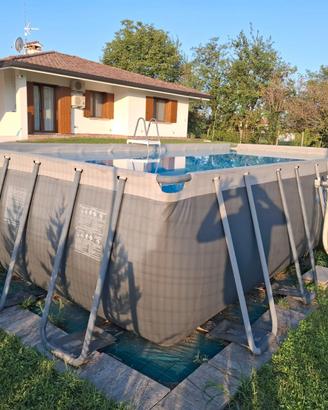 PISCINA Intex Rettangolare 732x366x132 cm 