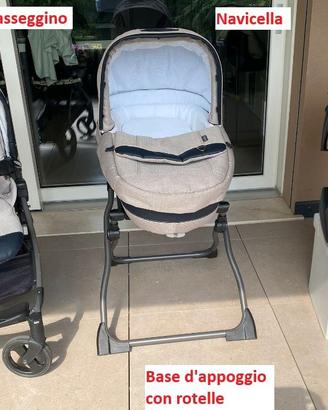TRIO PEG PEREGO Passeggino Navicella Seggiolino