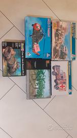 lotto modellini Italeri scala 1/72 1/76