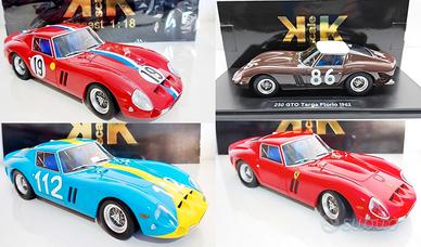 Ferrari 250 GTO (4 vers.) kk-scale 1/18 Tanomodels