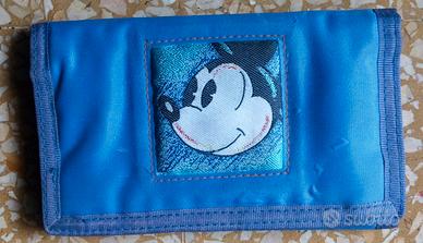 Portafoglio Disney Blu Topolino