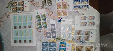 Lotto francobolli italiani e stranieri – fogli
