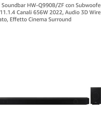 Soundbar praticamente nuova – Perfette condizioni
