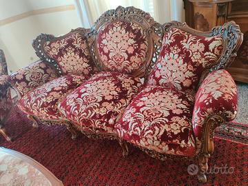 divano e poltrone barocco veneziano