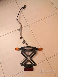 Ducati 999 supporto targa con faro 