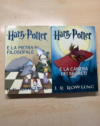 Primi due volumi Harry Potter ediz. Mondolibri