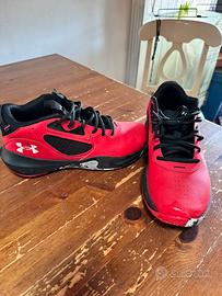 Scarpe UNDER ARMOUR LOCKDOWN 6 RED/BLACK
