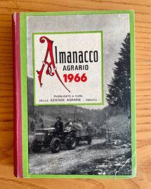 Almanacco Agrario anno 1966 Aziende Agrarie Trento