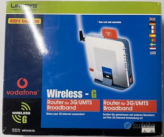ROUTER 3G/UMTS LINKSYS + PC CARD