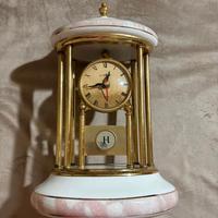 Orologio da Tavolo in Ottone Stile Vintage Pezzo d