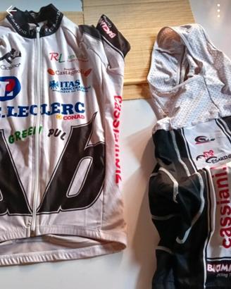 Maxi completo da ciclismo Cielle E.E Leclerc 