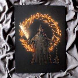 The Witch-king da "Il Signore degli Anelli_Dipinto