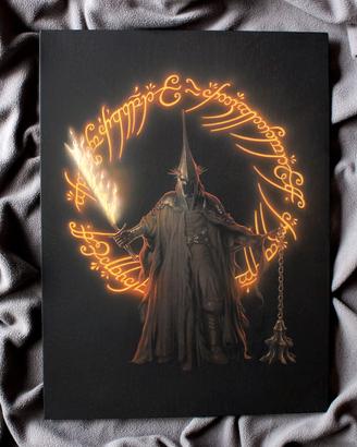 The Witch-king da "Il Signore degli Anelli_Dipinto
