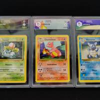 Pokemon Trio Starter Set Base ITA GRAAD 